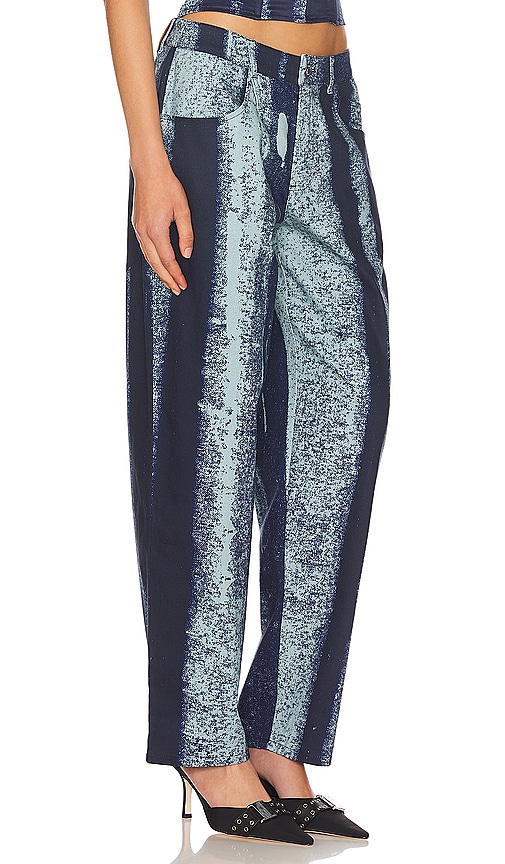 Shop Miaou Echo Pant In Treading Blue