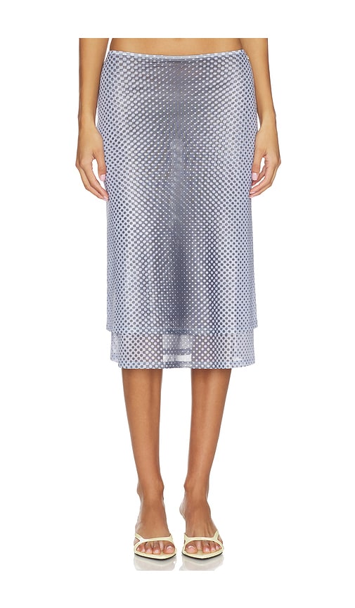 Miaou Maria Skirt In Silver
