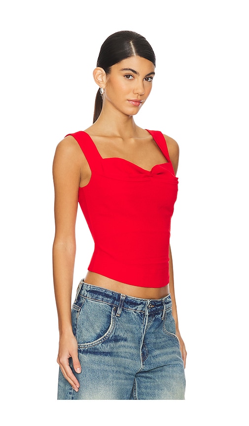 Miaou Imogene Corset In 레드