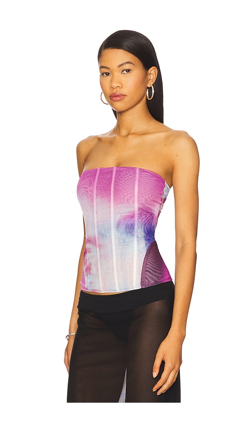  Miaou Oberteil Libra In Fuchsia. Größe S. Also In Xs. 
