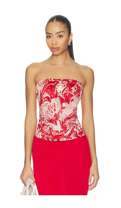 Miaou CORSET LIBRA en Red Taille L Also en XL 199 €