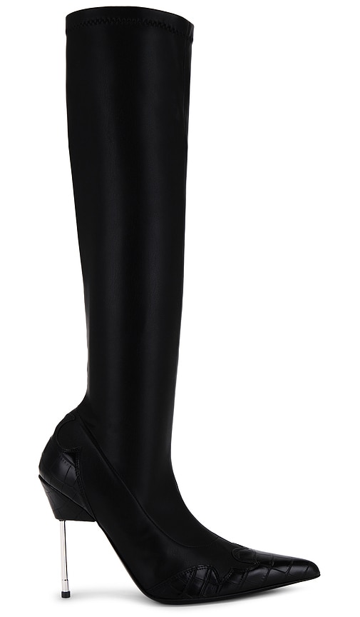 Shop Miaou X Gia Borghini Charleston Boot In Black