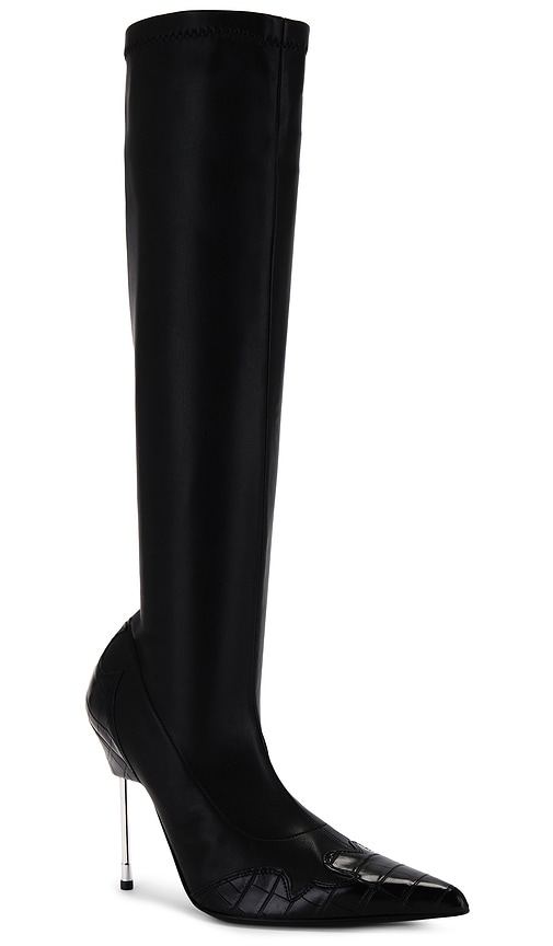 Shop Miaou X Gia Borghini Charleston Boot In Black