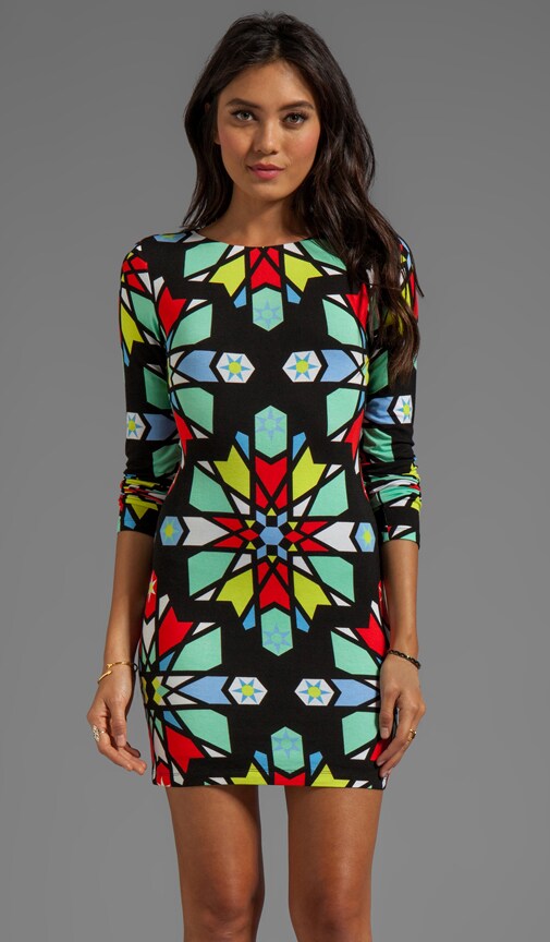Slit Back Dress