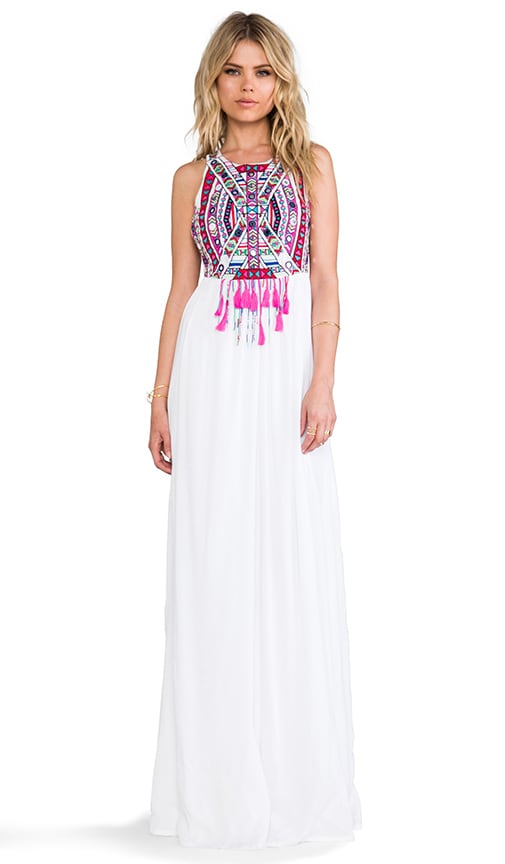 mara hoffman maxi skirt