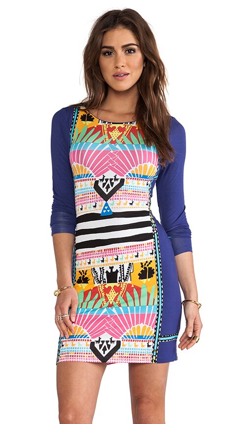 Long Sleeve Fitted Mini Dress