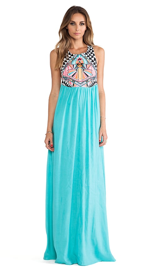 Embriodered Maxi Dress
