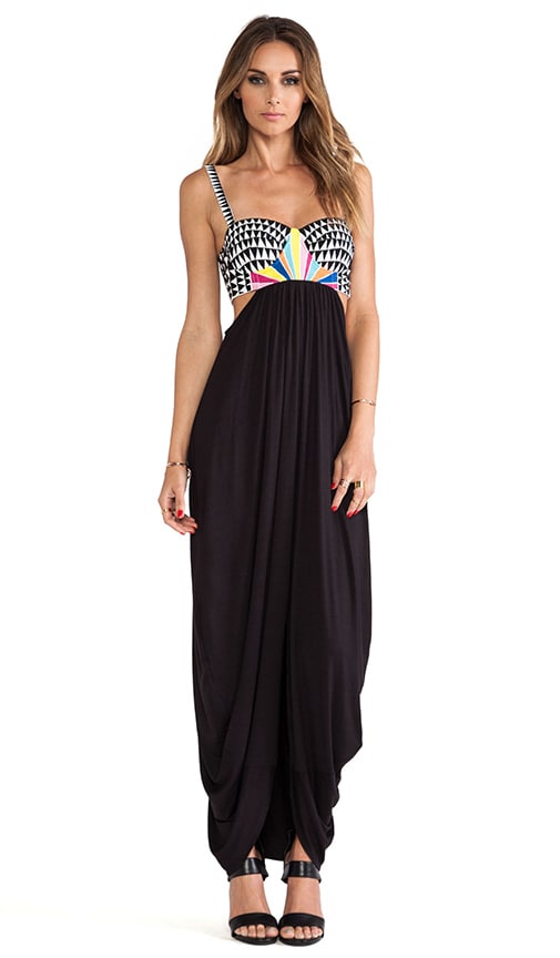 Embroidered Bustier Dress
