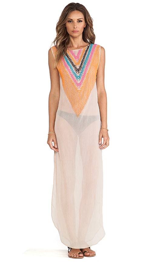 Chiffon Beaded Dashiki