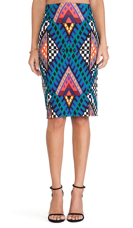 High Waisted Pencil Skirt