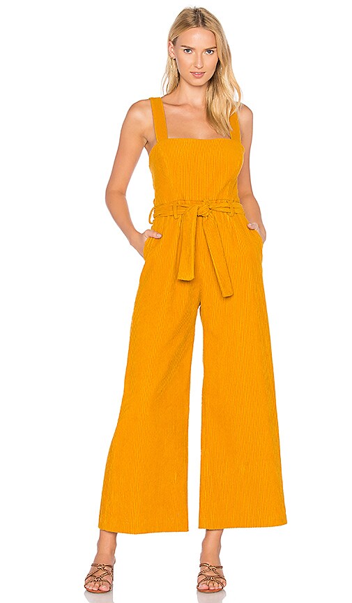 Mara Hoffman Idola Jumpsuit in Mustard | REVOLVE