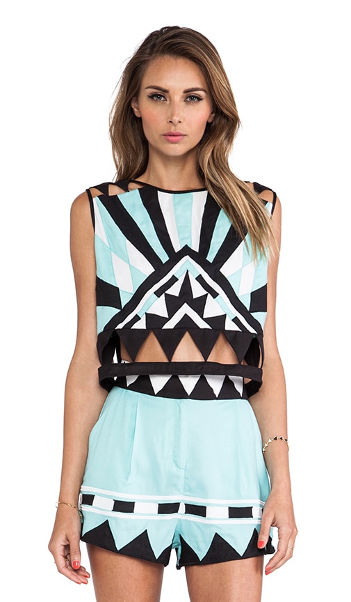 Applique Crop Top