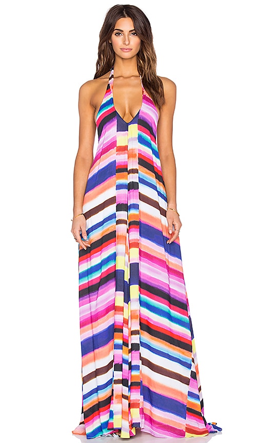 Mara Hoffman Solstice Maxi Dress in Bubble Gum | REVOLVE