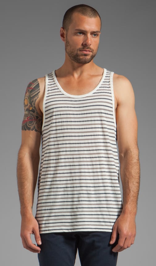 Richard Stripe Jersey Tank