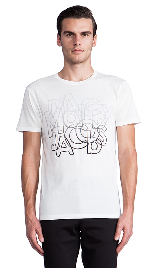 Faded Font Tee