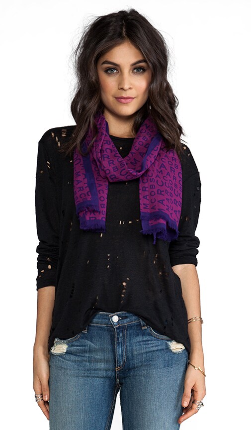 Jumble Logo Scarf