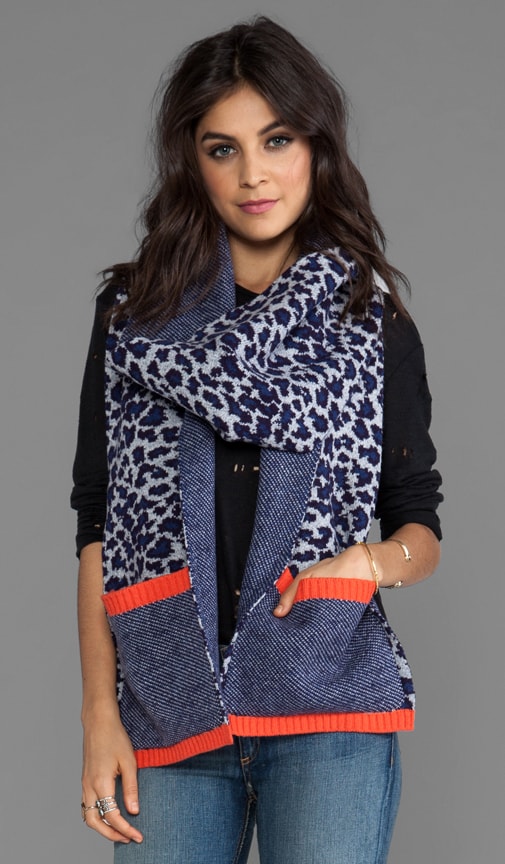 Lenora Leopard Scarf