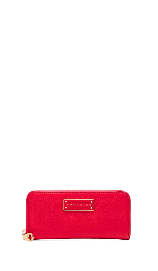 Too Hot to Handle Slim Zip Around Wallet