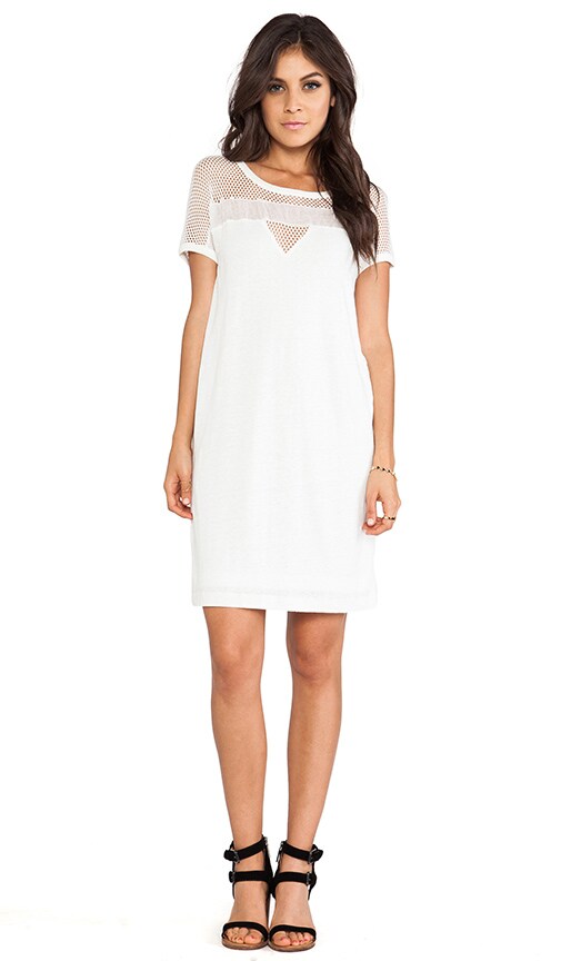 Texture Tee Linen Dress
