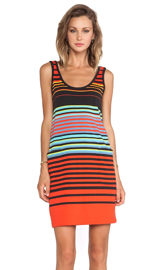 Paradise Stripe Jersey Tank Dress