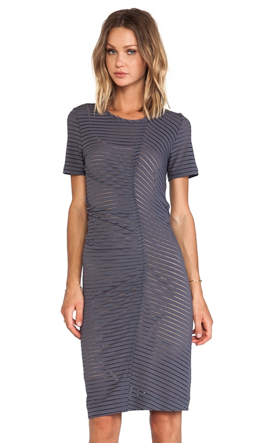 Jamie Stripe Jersey Dress