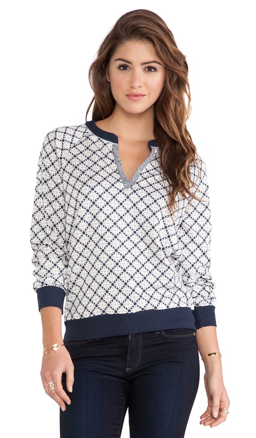 Andrea Jacquard Sweater