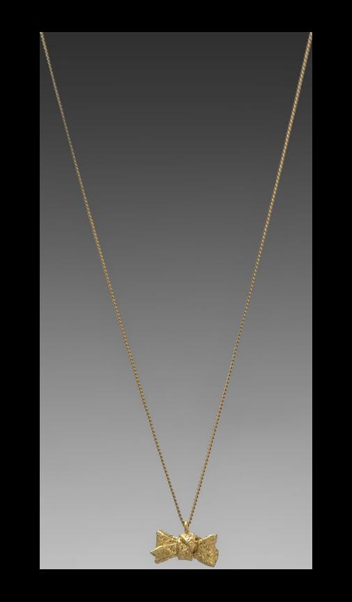 Tiny Bow Necklace