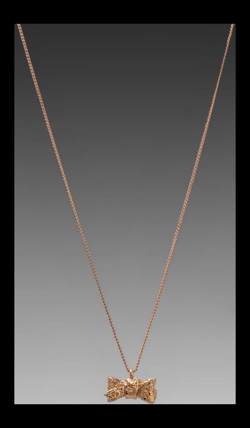 Tiny Bow Necklace