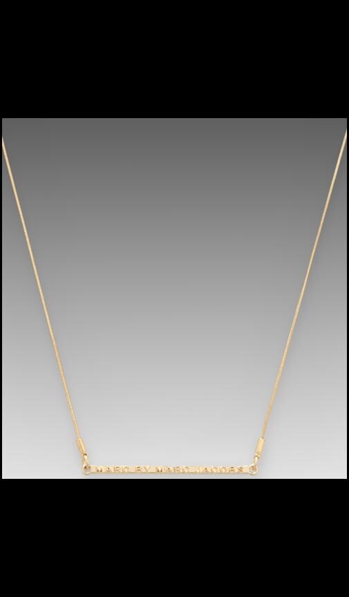 Letterpress Short Necklace