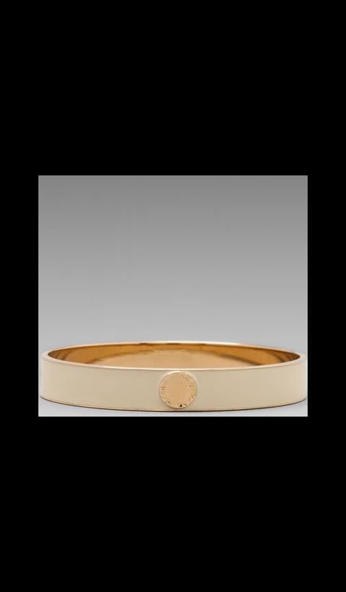 Classic Marc Skinny Enamel Disc Bangle