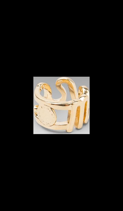 Marc Script Ring