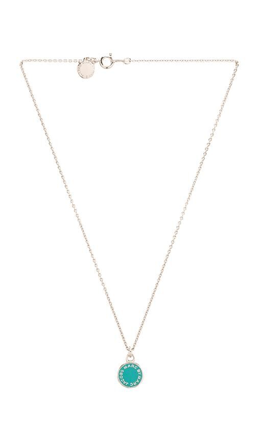 Enamel Disc Pendant
