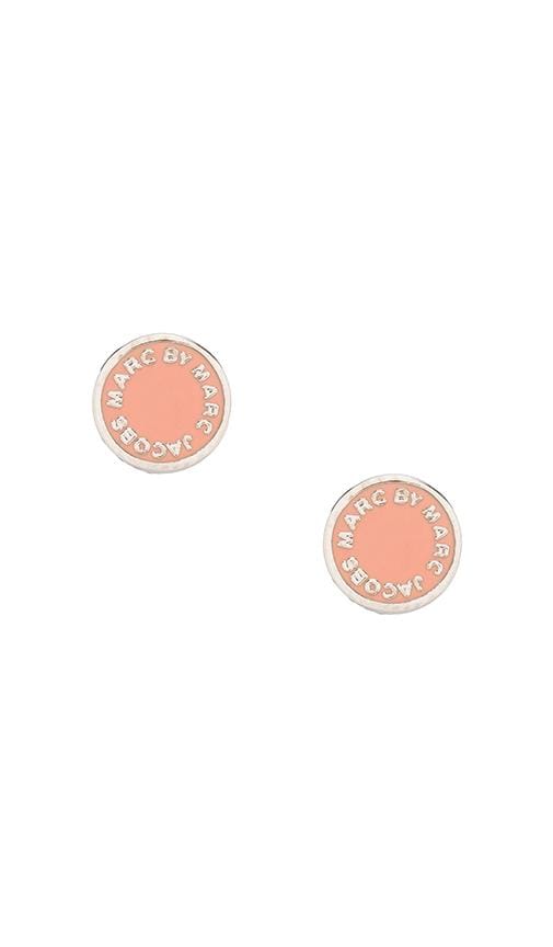 Enamel Logo Disc Studs