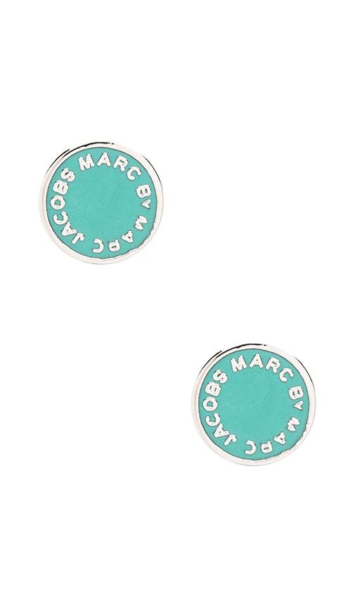 Enamel Logo Disc Studs