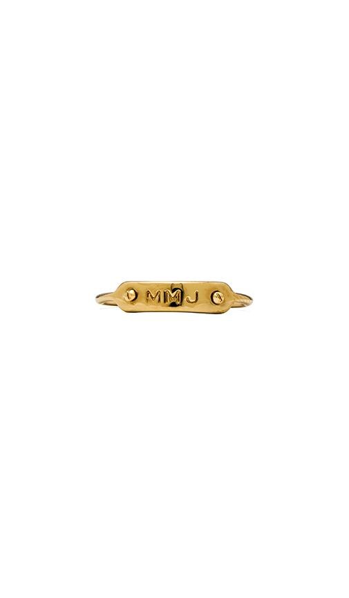 Grab & Go MMJ Plaque Ring