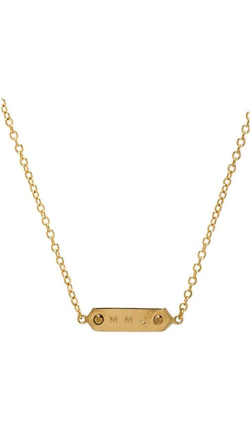 Grab & Go MMJ Plaque Necklace