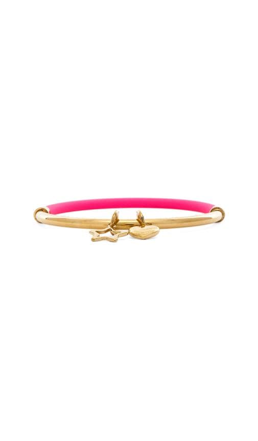 Lost & Found Heart Star Hula Hoop Bangle