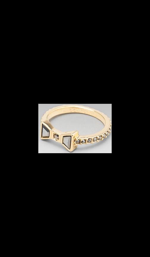 Polka Dot Tiny Bow Ring