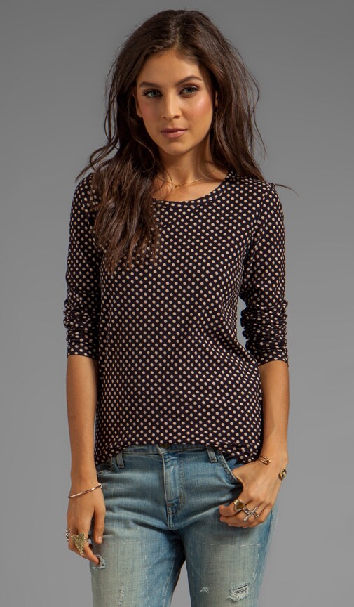 Minetta Print Jersey Long Sleeve
