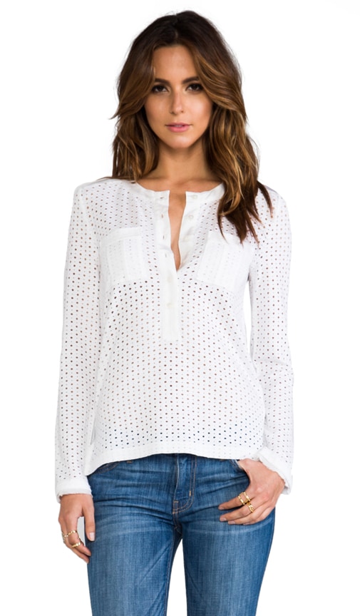 Emi Eyelet Tee