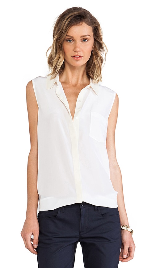 Frances Button Down Tank