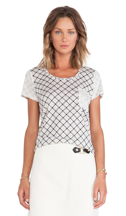 Charlene Printed Jersey Tee