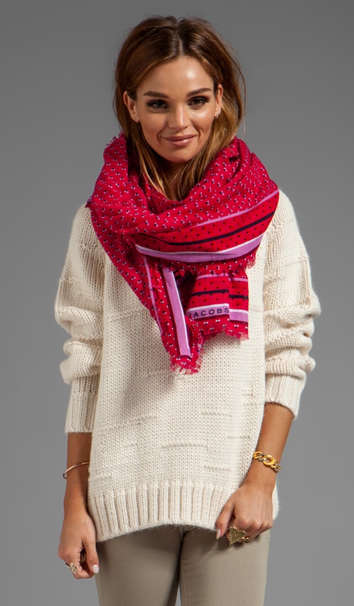Vivie Print Scarf