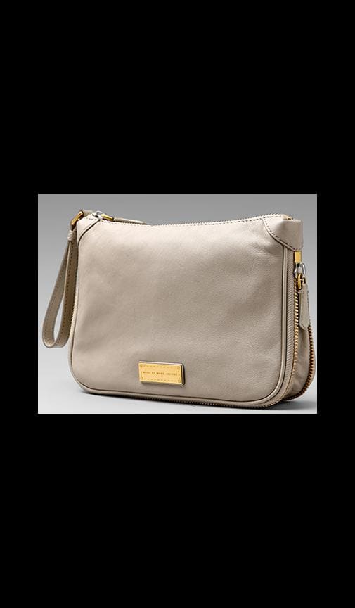 Washed Up Zip Clutch