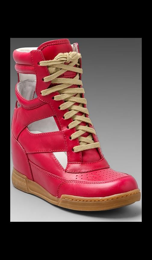 Cut Out Wedge Sneaker