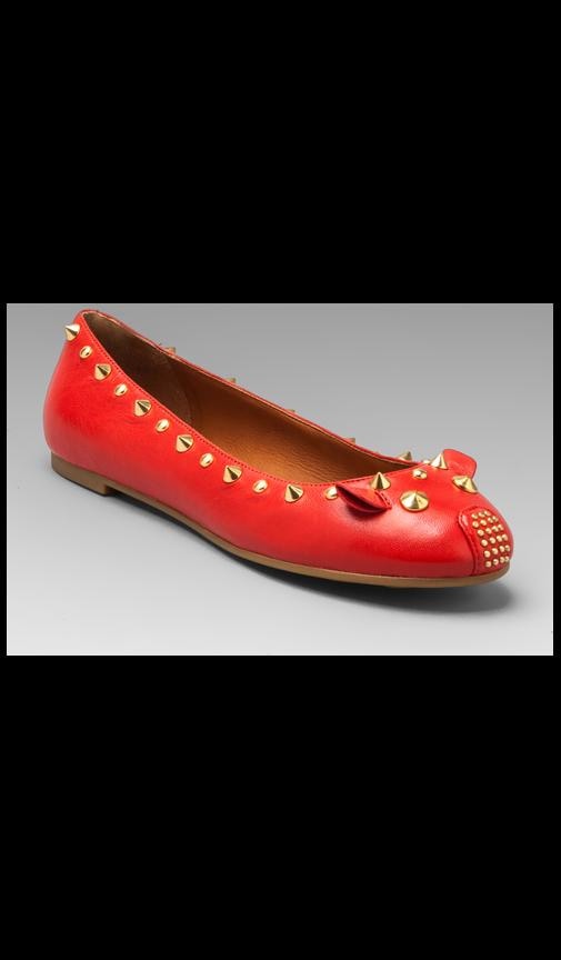 Mouse Nappa Ballerina Flat