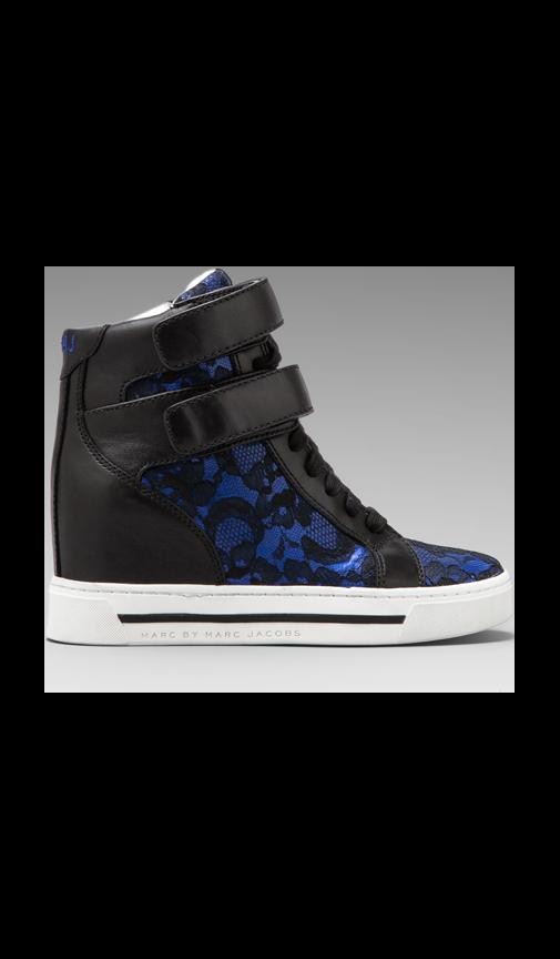 Lace + Heavy Calf Sneaker