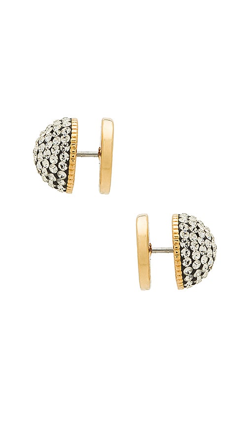 Jack Gold Statement Stud in Gold Jewel Crystal