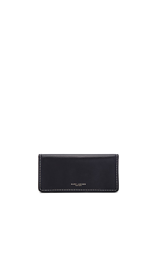 Marc Jacobs Madison Open Face Wallet in Black | REVOLVE
