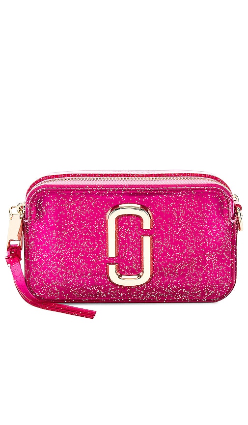 Marc Jacobs Women's The Jelly Glitter Snapshot Bag - Pink Multi